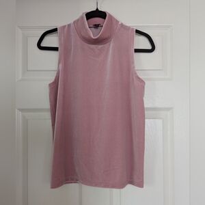 J.Crew | Size S | Pink Sleeveless Mock Neck Top